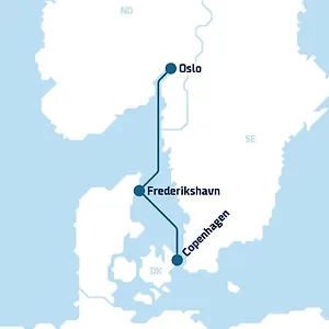 Dfds Ferry - To Oslo Kopenhaga